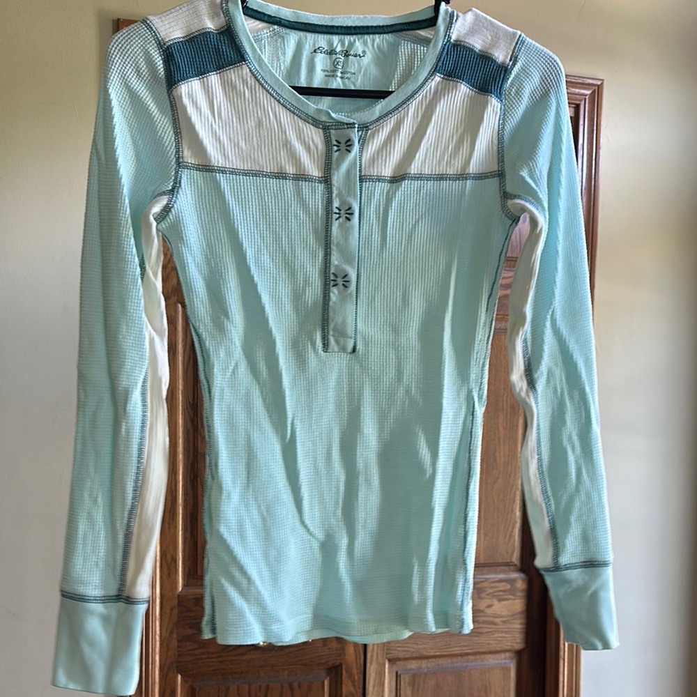 Eddie Bauer Blue Long Sleeve!